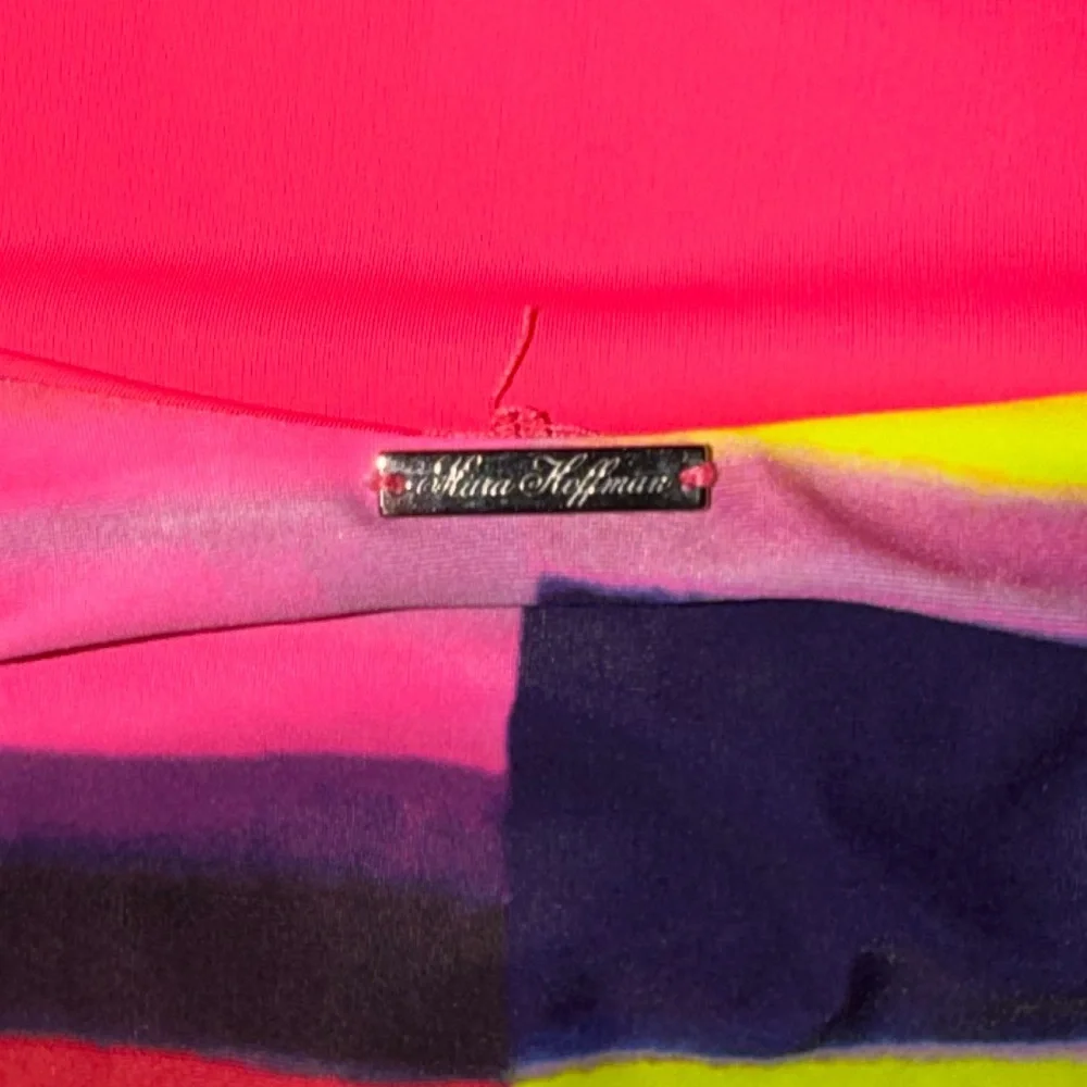Mara Hoffman One Pice Colorful Bathing Suit Size S - Picture 4 of 5